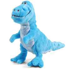 Load image into Gallery viewer, IOKHEIRA Dog Plush Toys, Stuffed Dog Toy for Small Medium Breed, Cute Dinosaur Squeaky Dog Toys Dog Chew Toys for Large Dogs (Indigo)
