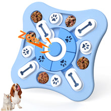 Load image into Gallery viewer, PUHOHUN Dog Puzzle Slow Feeder Toys, Dog Treat Dispenser with Squeaky and Non-Slip Design, Interactive Dog Toys for IQ Training &amp; Mental Stimulating Puzzle Bowl
