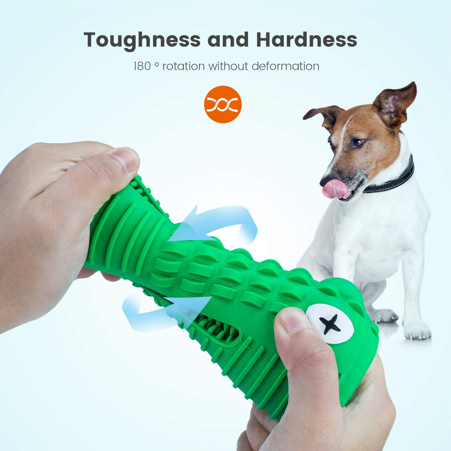 IOKHEIRA Dog Toys for Aggressive Chewers (Easter Eggs
