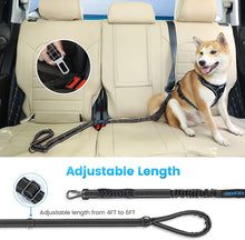 Load image into Gallery viewer, IOKHEIRA 6Ft /4Ft Dog Leash Rope with Comfortable Padded Handle (Black)
